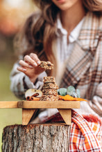 Load image into Gallery viewer, Vegan, Organic and Gluten Free Seed Based Energy Snack. Fall Flavour includes Sunflower and Pumpkin seeds, Raisins and Mulberries with a hint of cinnamon.