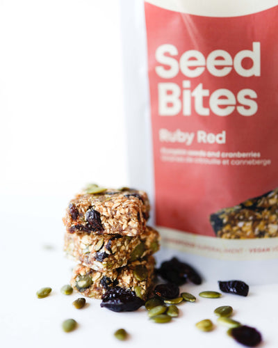 Organic, Gluten free, Vegan, Seed based Energy Snack - Ruby Red