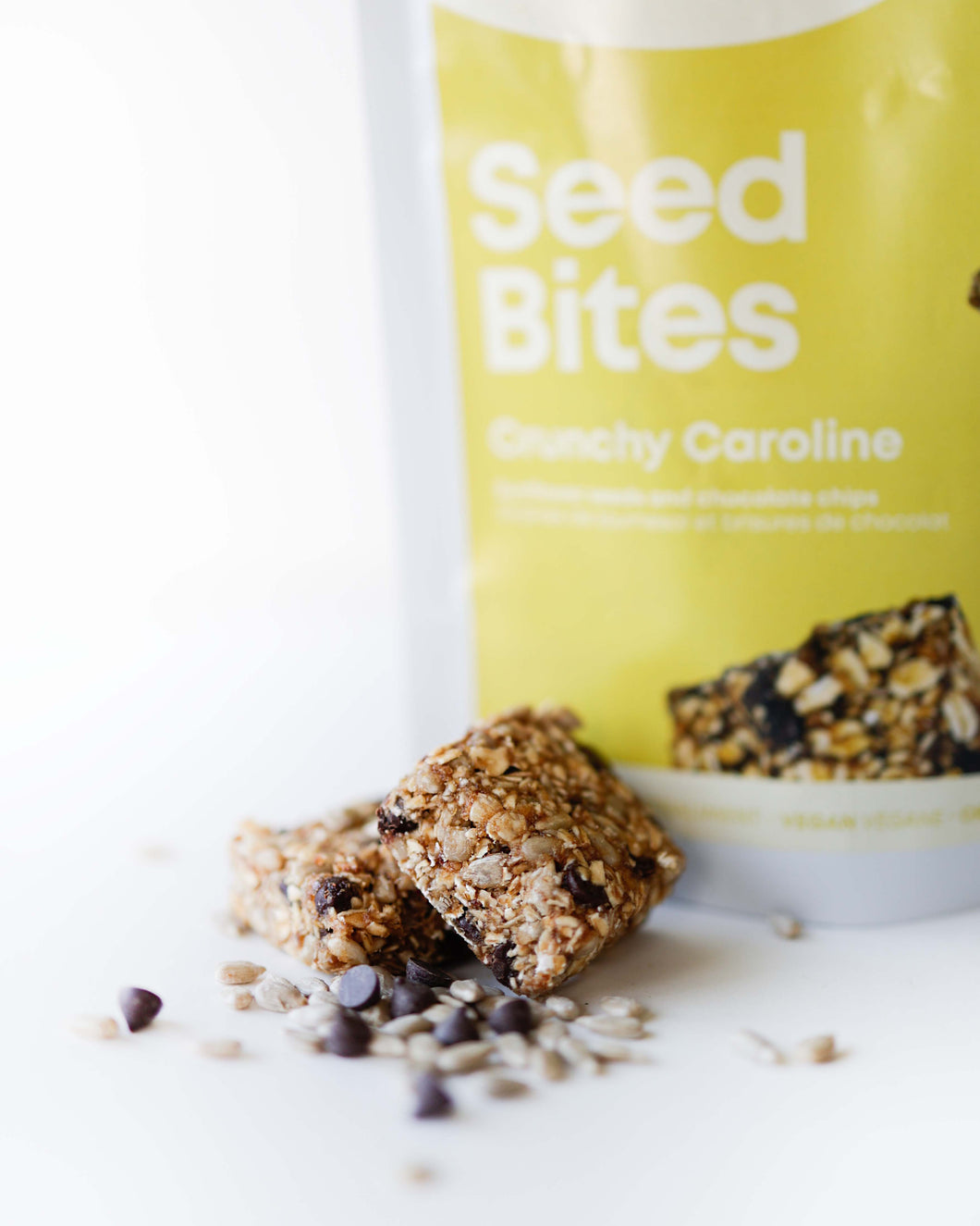 Organic, Gluten free, Vegan, Seed based Energy Snack -Crunchy Caroline